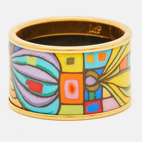 Diva Ring, Hundertwasser, 10002 Nights Fire Enamel Tone Bracelet - Frey Wille - Modalova