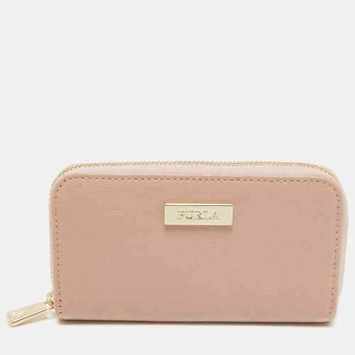 Leather Zip Around Key Case - Furla - Modalova