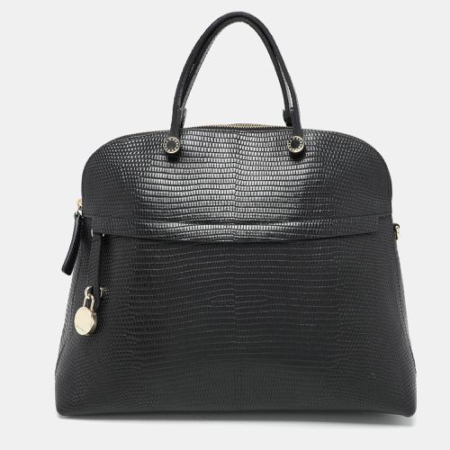 Textured Leather Piper Dome Satchel - Furla - Modalova