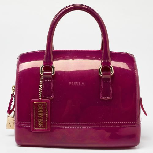 Furla Pink Rubber Candy Satchel - Furla - Modalova