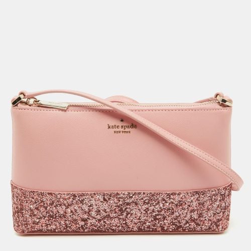 Glitter and Leather Ramey Greta Court Crossbody Bag - Kate Spade - Modalova