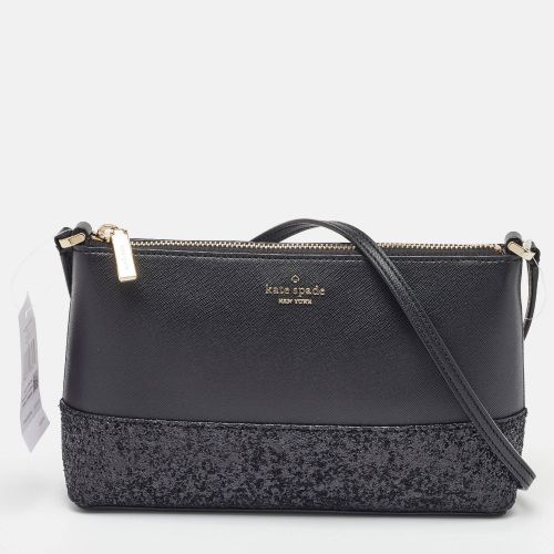 Glitter and Leather Ramey Greta Court Crossbody Bag - Kate Spade - Modalova