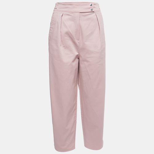 Dusty Cotton Pleated Trousers S - Kenzo - Modalova