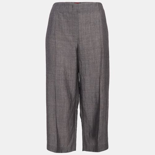 Wool Blend Culottes Trousers L - Kenzo - Modalova