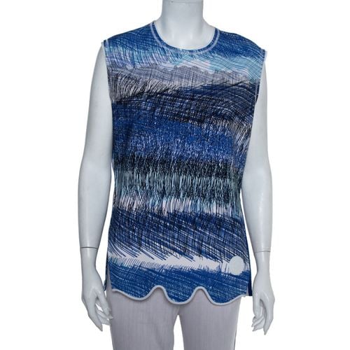 Neoprene Printed Sleeveless Oversized Top L - Kenzo - Modalova