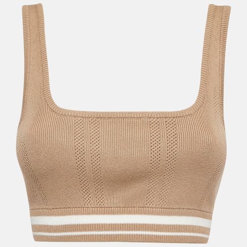 Patterned Rib Knit Crop Top S - Kith - Modalova