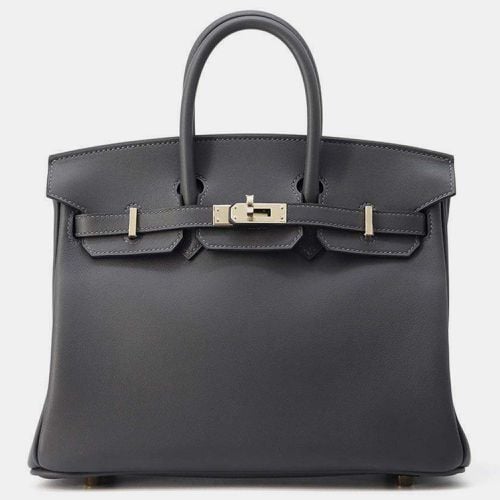 Ardoise Swift Leather Birkin Bag Size 25 - Hermes - Modalova