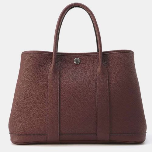 Rougesellier Negonda Leather Garden Party Bag Size TPM - Hermes - Modalova