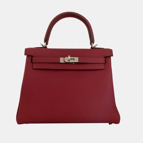 Togo Leather Palladium Hardware Kelly Retourne 25 Bag - Hermes - Modalova