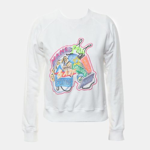 Cotton Chevaloscope Embroidered Sweatshirt FR 34 - Hermes - Modalova