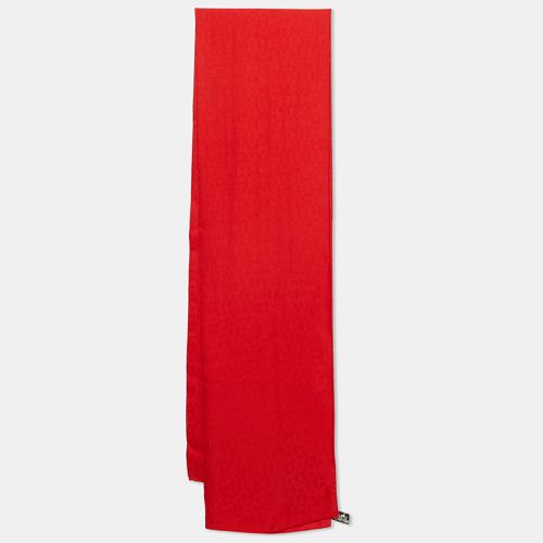 Hermès Red H Pattern Cashmere & Silk Stole - Hermes - Modalova