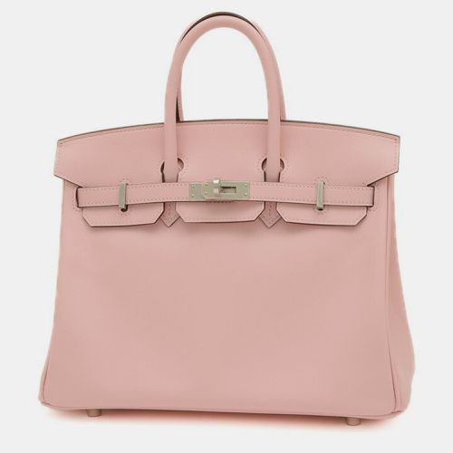 Rose Sakura Swift Birkin 25 Handbag - Hermes - Modalova