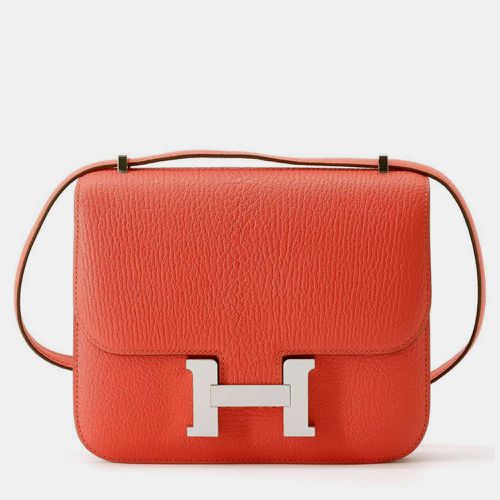 Rose Texas Ete Chevre Mysore Constance 3 Miroir Bag - Hermes - Modalova