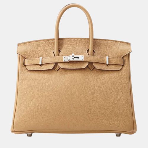 Biscuit Taurillon Nobillo 25 Birkin Tote Bag - Hermes - Modalova