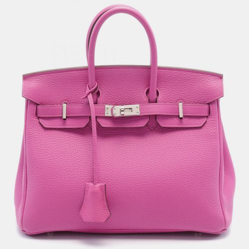 Leather Birkin 25 Tote Bag - Hermes - Modalova