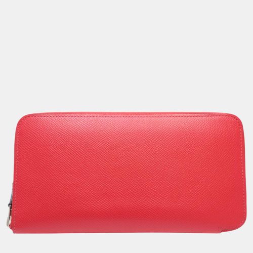 Hermes Azap Long Silk'in Wallet Red - Hermes - Modalova