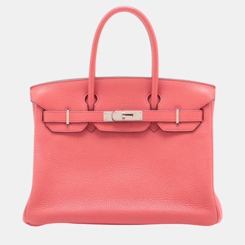 Leather Birkin 30 Handbag - Hermes - Modalova