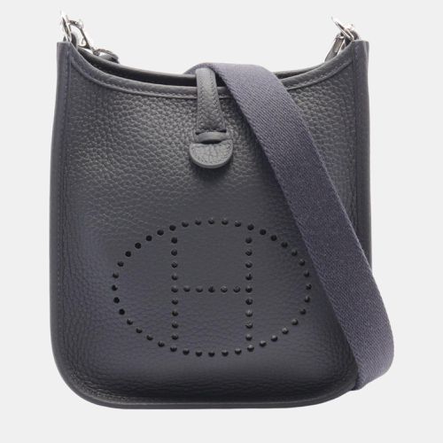 Evelyne TPM Gris Misty Shoulder Bag Leather - Hermes - Modalova