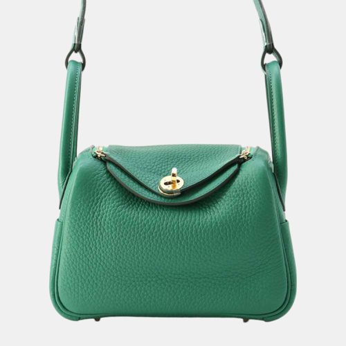 Lindy Vert Vertigo Taurillon Clemence Size Mini - Hermes - Modalova