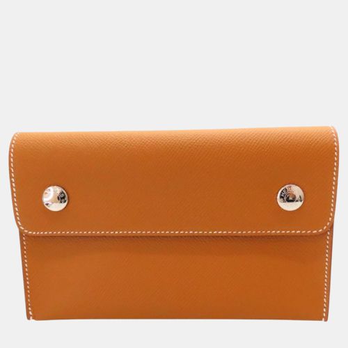 Epsom Snap To Go Shoulder Bag Gold - Hermes - Modalova