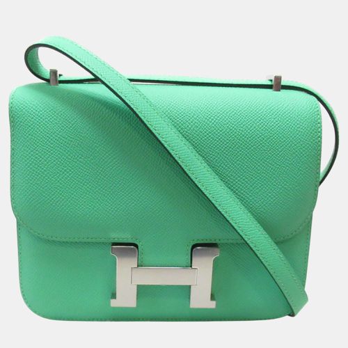 Constance Mini Comic Leather Shoulder Bag Leather - Hermes - Modalova