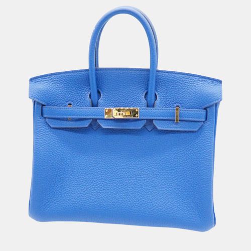 Hermes Birkin 25 Togo Handbag Blue - Hermes - Modalova