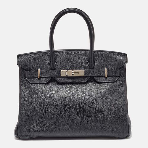 Togo Leather Palladium Finish Birkin 30 Bag - Hermes - Modalova