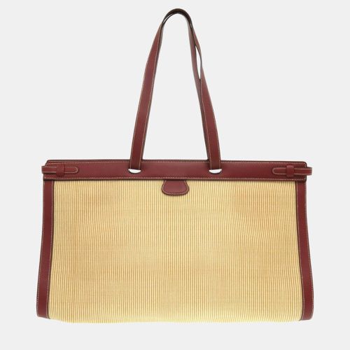 Museau Crinoline Vauchamonix Rouge H tote bag - Hermes - Modalova