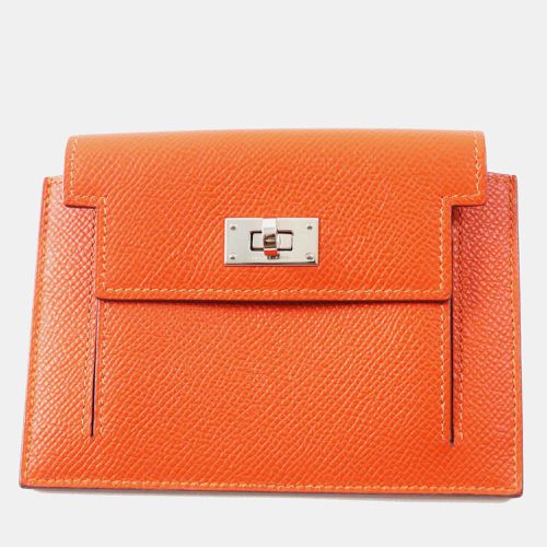 Kelly Pocket Compact Coin Case Leather - Hermes - Modalova