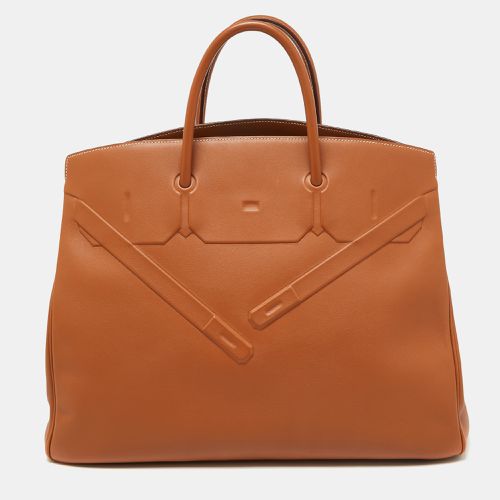 Gold Swift Leather Shadow Birkin 40 Bag - Hermes - Modalova