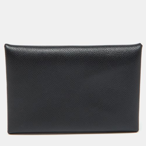 Madame Leather Calvi Card Holder - Hermes - Modalova