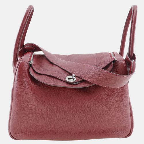 Clemence Leather Lindy 34 Handbag - Hermes - Modalova