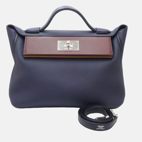 Nuit Leather Togo 24/24 Bag - Hermes - Modalova