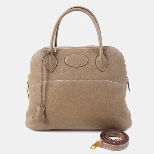 Leather Bored 31 Clemence Handbag - Hermes - Modalova