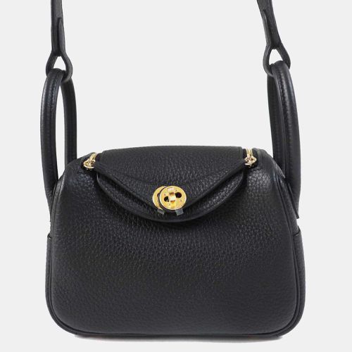 Leather Lindy Mini Shoulder Bag - Hermes - Modalova