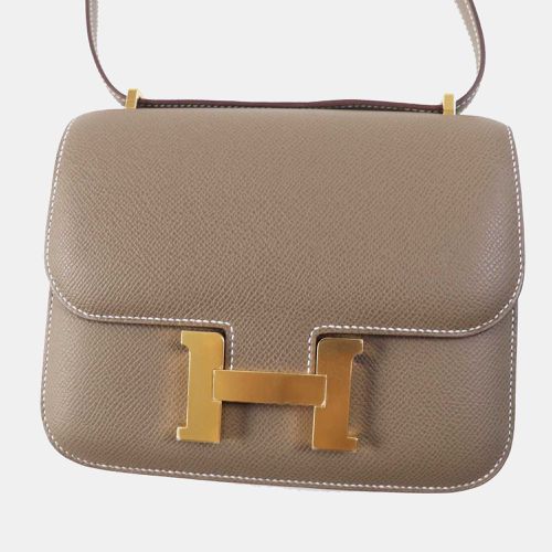 Leather Constance 3 Mini 18 Shoulder Bag - Hermes - Modalova