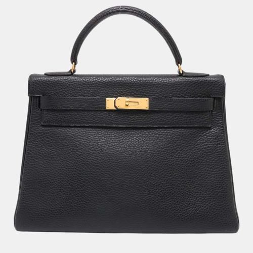 Ardennes Leather Kelly Retourne bag Size 32 - Hermes - Modalova