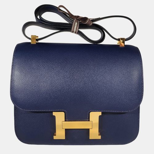 Hermes Blue Constance 24 bag GHW - Hermes - Modalova