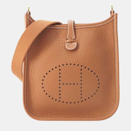 Evelyne Amazon Gold Taurillon Clemence Size Tpm - Hermes - Modalova