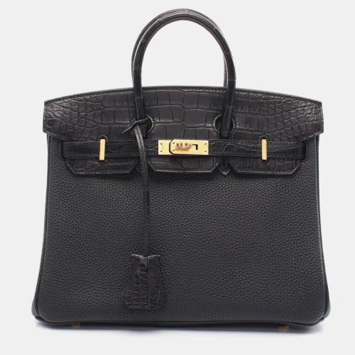 Birkin 25 Touch Handbag Togo Alligator - Hermes - Modalova