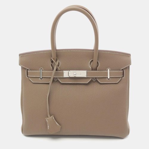 Togo Leather Birkin 30 Tote Bag - Hermes - Modalova