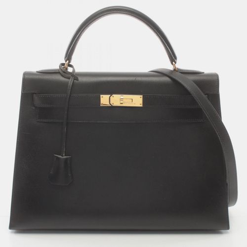 Kelly 32 Handbag Leather - Hermes - Modalova