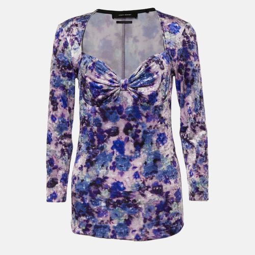 Printed Velvet Gubaia Top M - Isabel Marant - Modalova