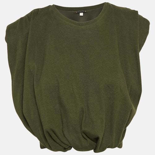 Olive Cotton Knit Muraya T-Shirt M - Johanna Ortiz - Modalova