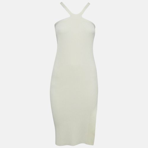 Ivory Rib Knit Tabitha Dress S - Jonathan Simkhai - Modalova