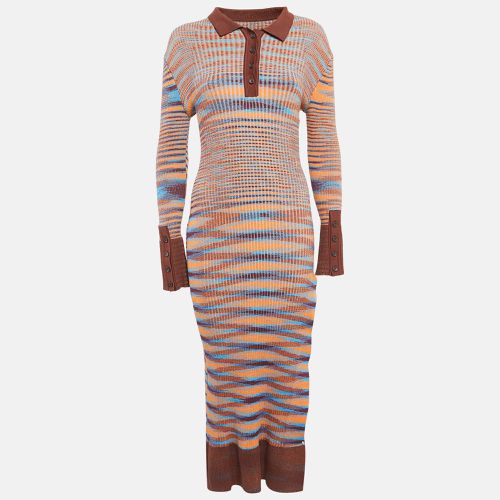 Rib Knit La Robe Zucca Midi Dress M - Jacquemus - Modalova