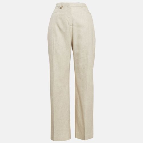 Light Linen Blend Le Pantalon Sauge Trousers M - Jacquemus - Modalova