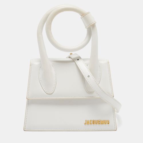 Leather Le Chiquito Noeud Top Handle Bag - Jacquemus - Modalova