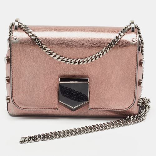 Rose Leather Lockett City Shoulder Bag - Jimmy Choo - Modalova