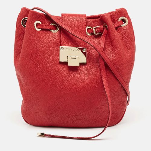 Leather Drawstring Bag - Jimmy Choo - Modalova